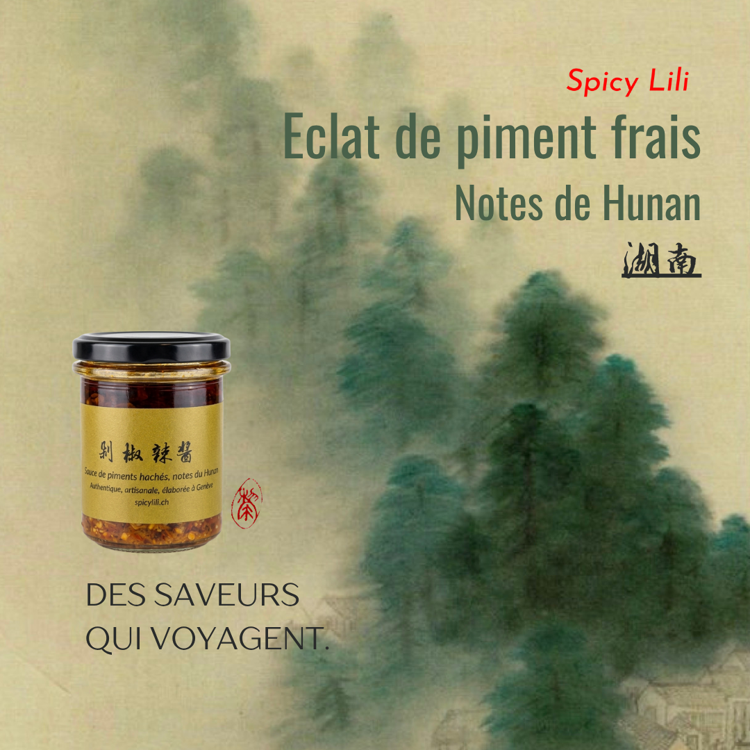 Sauce de piment frais - notes de Hunan
